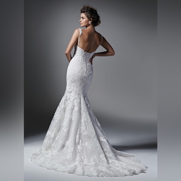 Sottero And Midgley Size 12 (XXL) Style 6SC184LU NATALIA - Picture 4 of 7